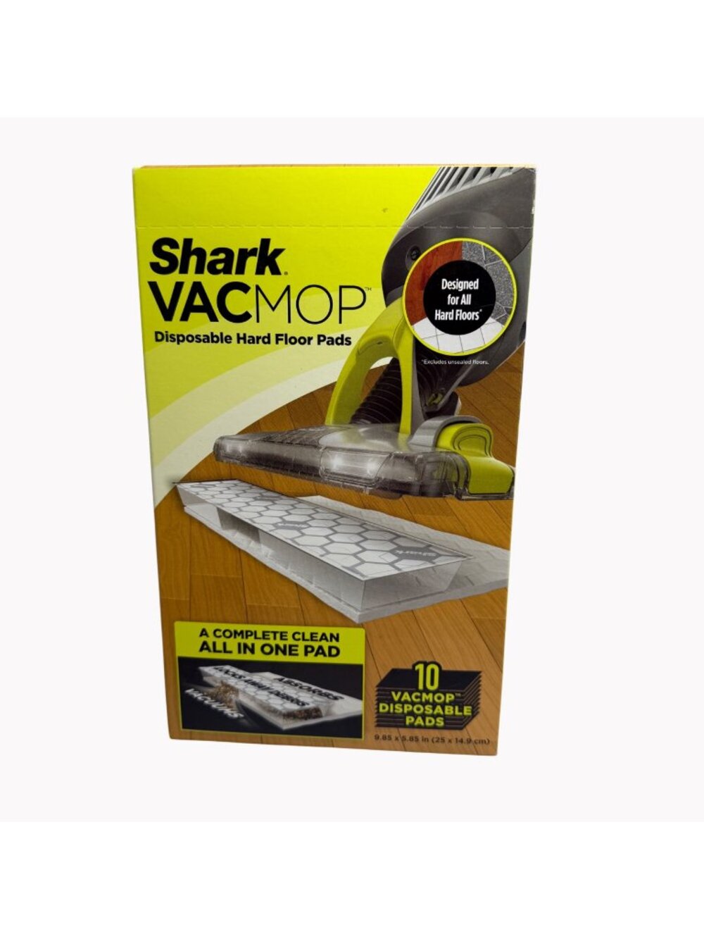 Shark VacMop Vac Mop Disposable Hard Floor Refill Pads 2 Box /20 Count